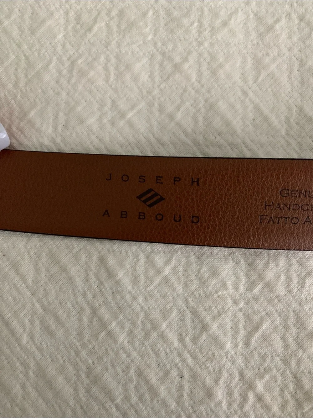 Joseph Abound leather belt size 36/38 brown